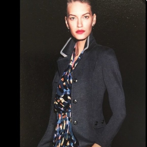 Cabi 3143 Sabine Watercolor Sheer Blouse Medium EUC - Picture 1 of 6